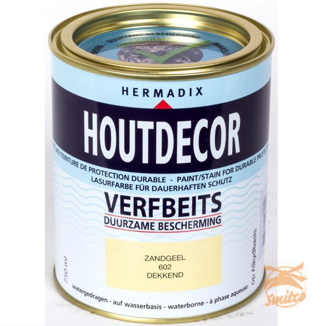 Houtdecor Dekkend 602 Zandgeel 2500ml.