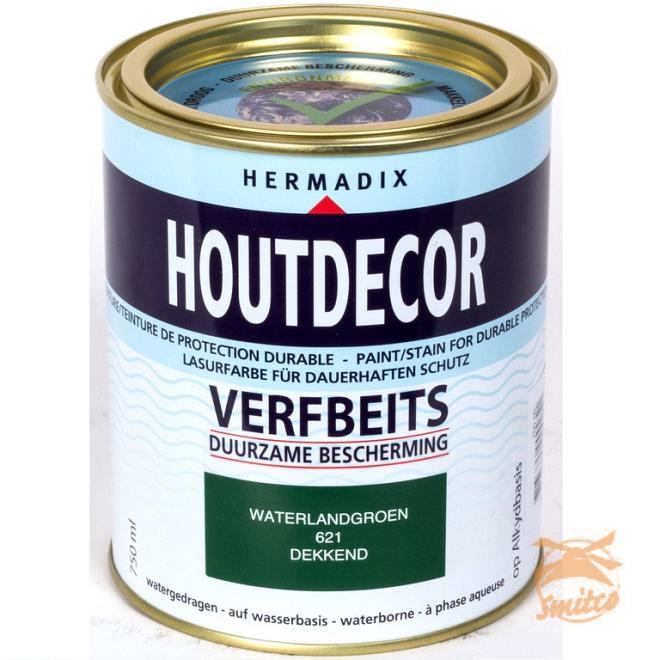 Houtdecor Dekkend 621 Waterland Groen 621  2,5ltr.