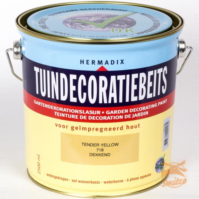 Tuindecoratiebeits 718 Tender Yellow  2500ml.