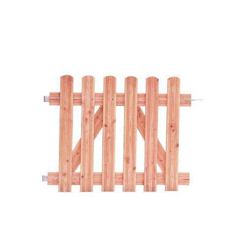 Douglas Reliëf Rechthekpoort 100x80 cm. Inclusief Klinkset Onbehandeld  W01508 =V Uitlopend