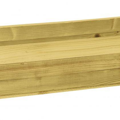 Bloembak Rechthoek 25x82x34cm. (hxbxd)  1063074 (W636428) =V