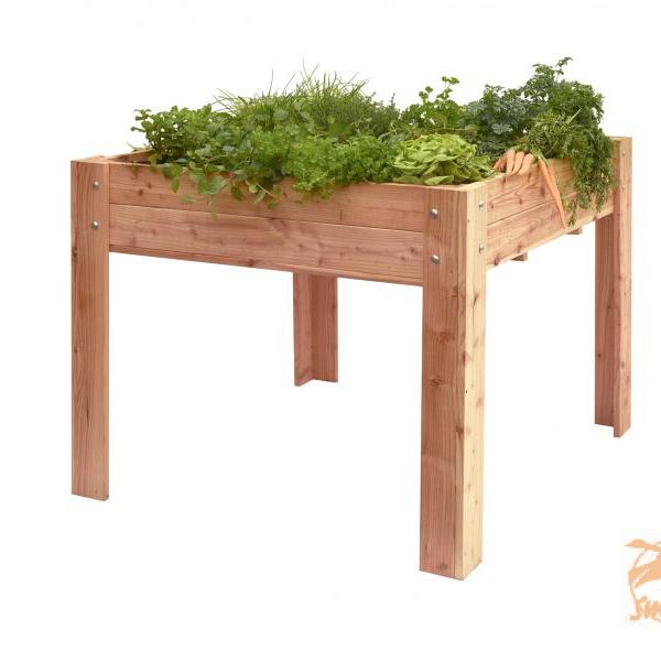 Douglas Minigarden Op Poten 100x100x80cm. Onbehandeld  W26035