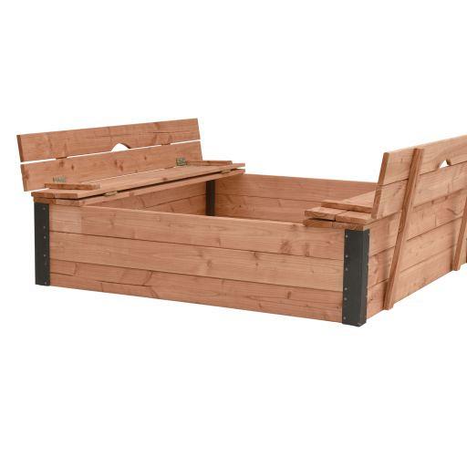 Douglas Zandbak Roy Met Deksel/Zitbank 120x120x30 cm. W12015