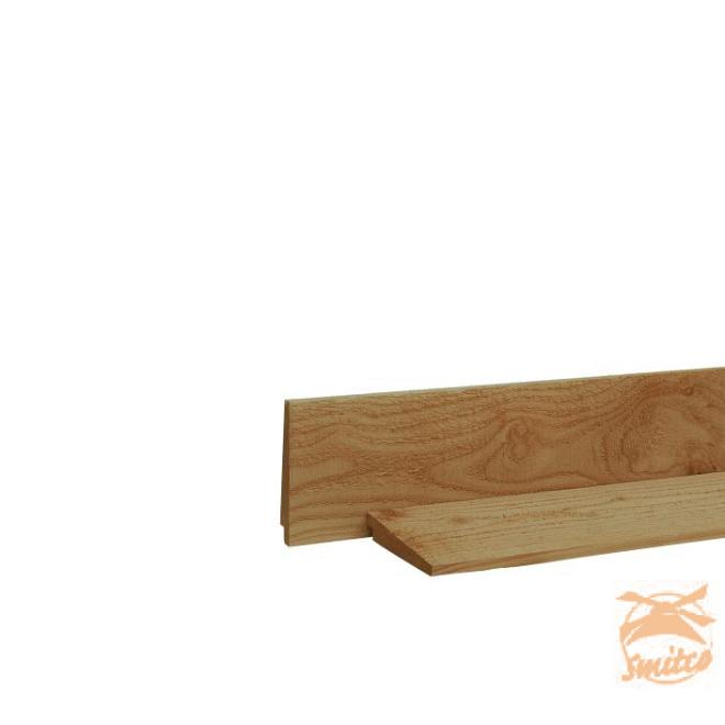 Douglas Zweeds Rabat 1 Zijde Geschaafd, 1 Zijde Fijnbezaagd 1,0-2,1x16,5x400 cm. Groen Geïmpregneerd