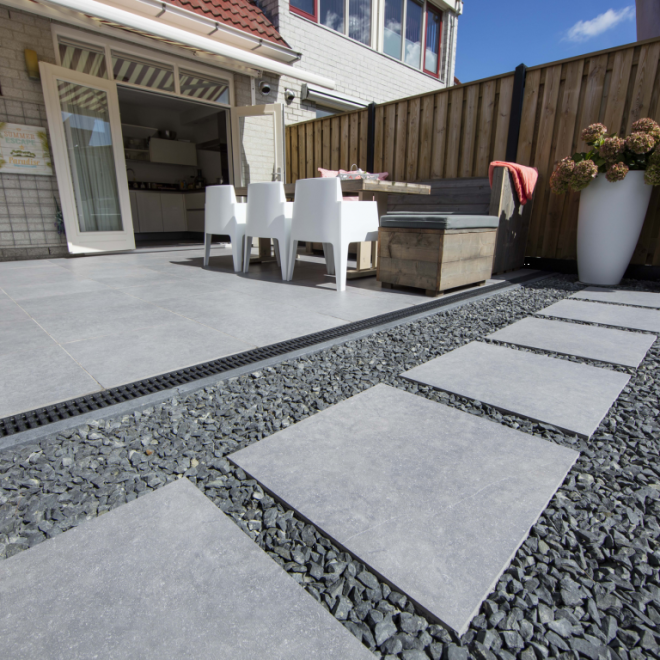 GeoCeramica® 60x60x4 Impasto Grigio =V