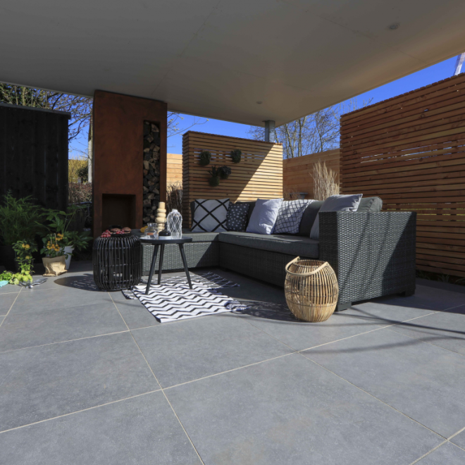GeoCeramica® 60x60x4 Impasto Grigio =V