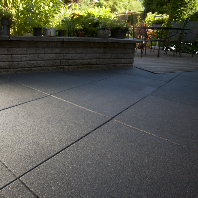 GeoColor 3.0 Tops 60x60x4 Dusk Black =V  let op  ; evt kalkuitbloei