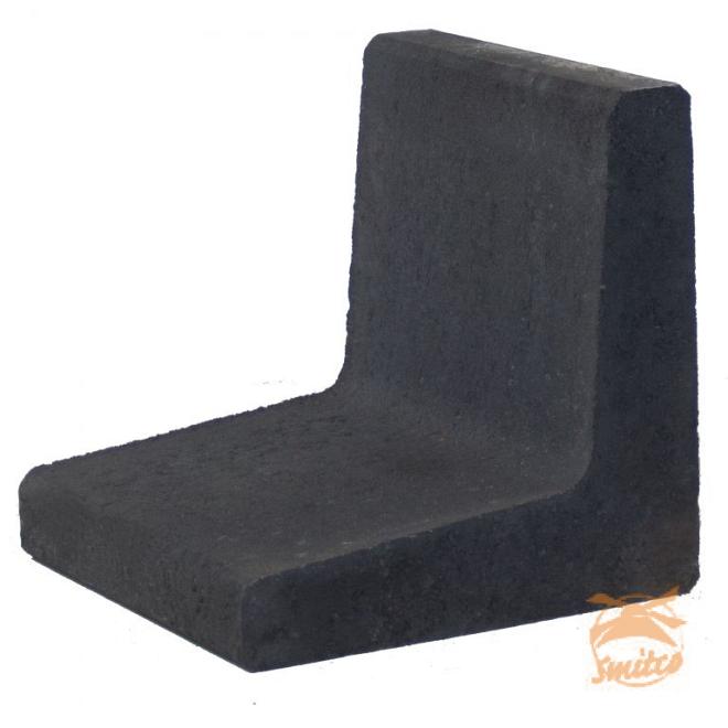 L-Element Zwart 40x40x40cm