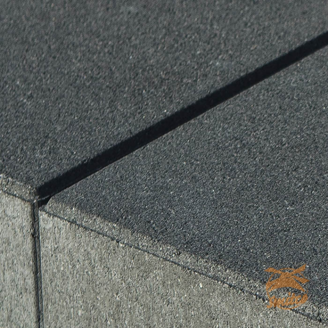 Stapelblok Afdekplaat 100x25x5 Geo Milano