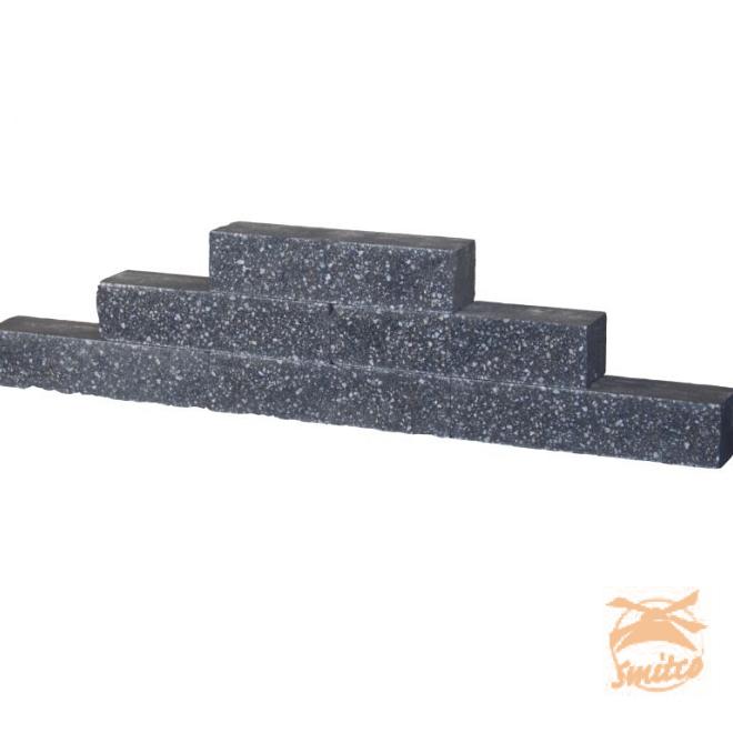 Stapelblok Rox 37,7x9x8,9 Noors Antraciet