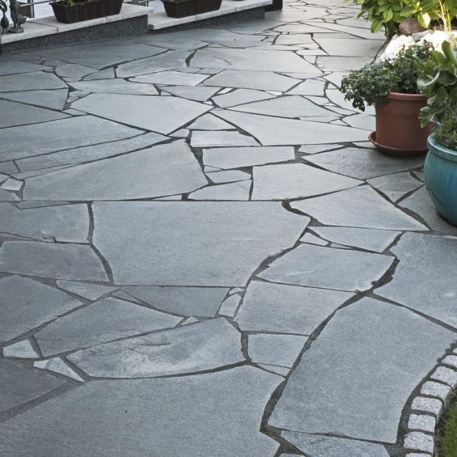 Alta Kwartsiet Flagstones 2-3cm.