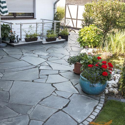 Alta Kwartsiet Flagstones 2-3cm.