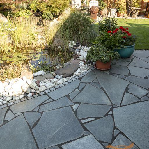 Alta Kwartsiet Flagstones 2-3cm.