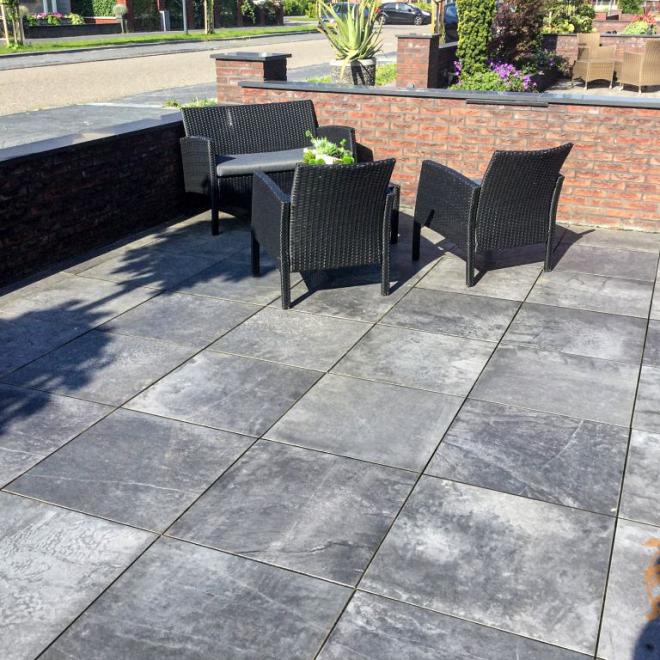 Cerasun 3+1 Keramisch 60X60X4 Tropea Anthracite