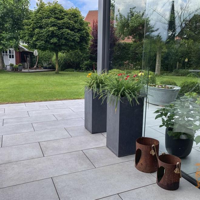 Cerasun 3+1 Keramisch 40x80x4 Cemento Grigio