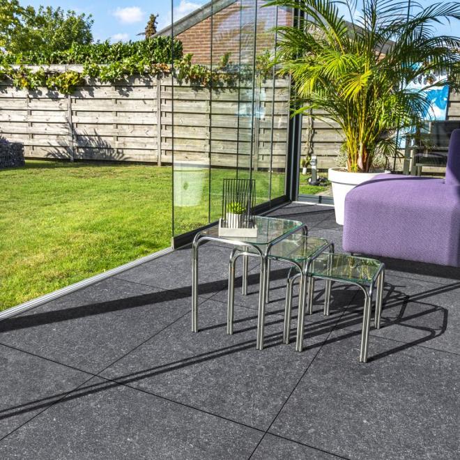 Cerasun 3+1 Keramisch 60X60X4 Belgium Blue Dark