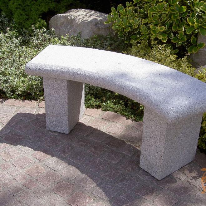 Natuursteen Gran. Bank Basic Gebogen