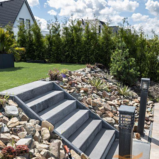 Traptrede Volbeton 100X35X15 Antraciet