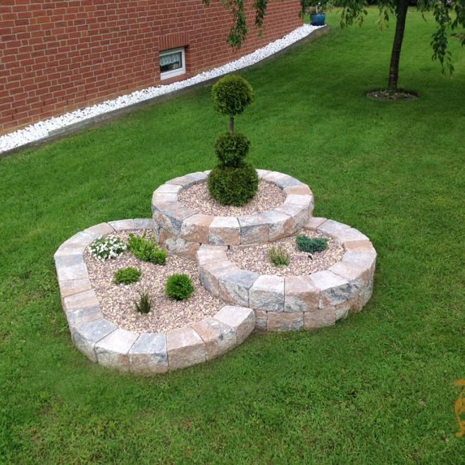 Combiwall Splitton Trapezium 22/15X20X15 Kilimanjaro