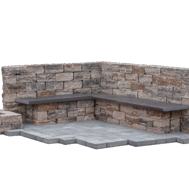 Combiwall Splitton Uno 30X15X12 Kilimanjaro (4 zijden gekloofd)