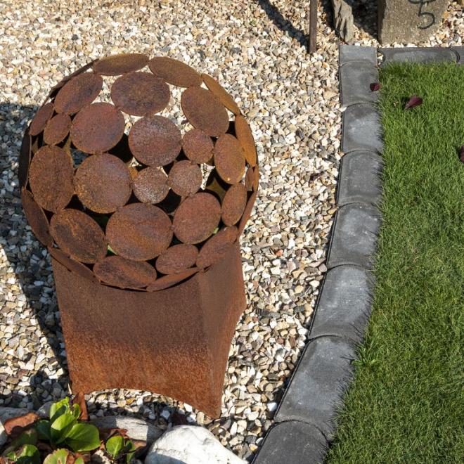 Graskantsteen 33X16X4,5 Antraciet