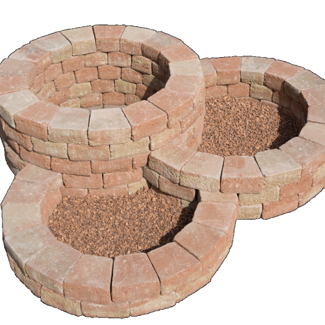 Pilestone Bloembak Mont Blanc