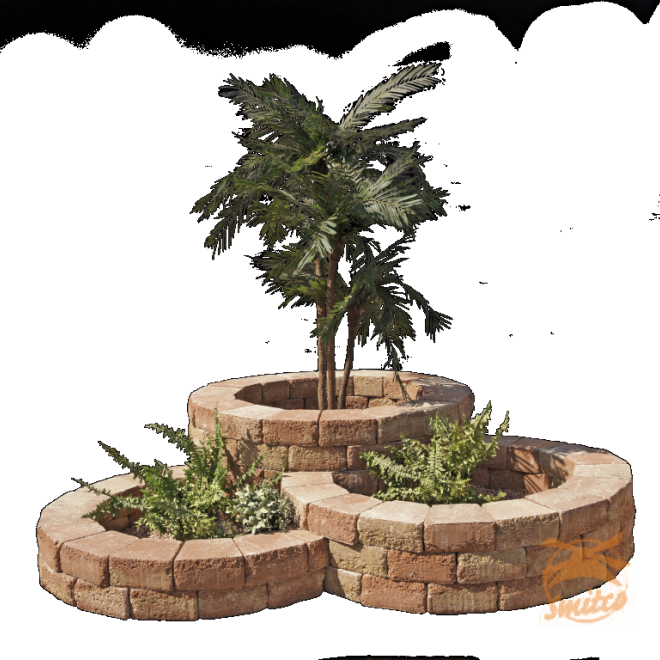 Pilestone Bloembak Mont Blanc