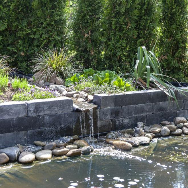 Linea Palissade 15x15x60 Getrommeld Black