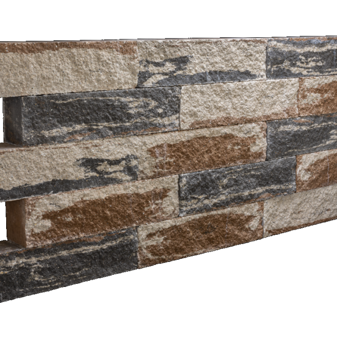 Combiwall Splitton Duo 60X15X12 Kilimanjaro (1 zijde gekloofd)