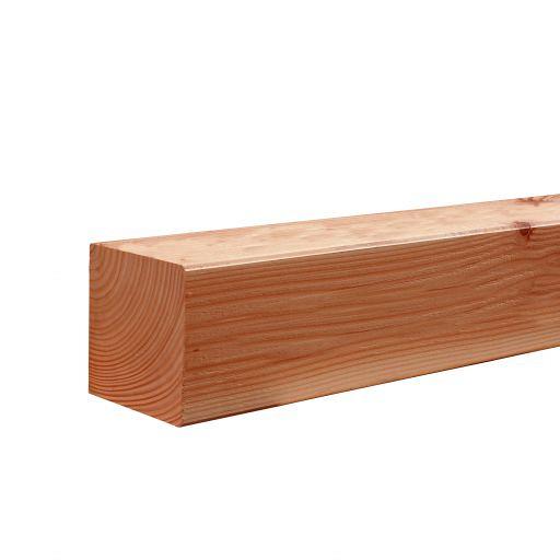 Douglas Geschaafde Paal 8,5x8,5x400cm. Onbehandeld  1009228