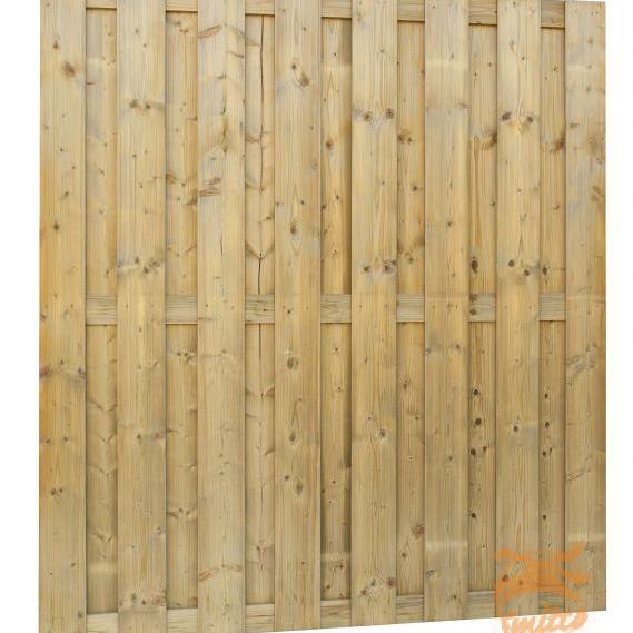 Jumbo Scherm Recht (18 pl) 200x180 cm.   W306495 =V