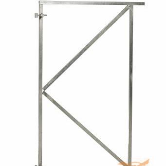 Stalen Deurframe Verstelbaar 100x155cm. Vuurverzinkt 926731 =V