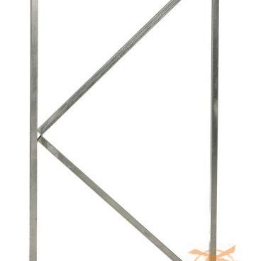 Stalen Deurframe Verstelbaar 90x155 (Beslag mee JA/NEE)  W07630 =V