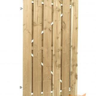 Jumbo Deur Verticaal Stalen Deurframe 100x180 cm. Topkwaliteit Vurenhout   W306759 =V