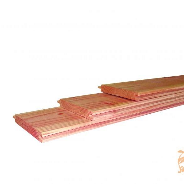 Douglas Geschaafd Dakbeschot 1,8x14,5x400cm. Onbehandeld  W41027