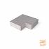 Schellevis Hoekstuk 90° t.b.v. Traptreden 100x37x15 Binnen Grijs