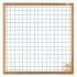 Hardhout Kaderscherm + 6 mm. Draadmat 180x180cm.  06355