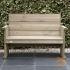 Parkbank Lisse 176 cm "3-zits"