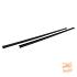 Set (2x) U-Profielen 180 cm. t.b.v. Bevestiging Bamboerol Roestig 180 cm.