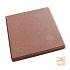 Betontegel 30x30x4,5cm. Rood
