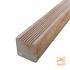 Hardhout Palen 8,5x8,5x400 Geschaafd