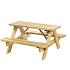 Junior Picknicktafel Björn, Bladmaat 90x38,5 cm.  W11018