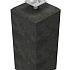 Betonpoer XL, 22x22x40cm. Recht, Schroefdraad M20, Antraciet  1058236
