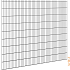 Hillfence Metalen Scherm, Dubbele Staafmat, 250x103 cm. Zwart