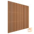 Thermovision Ayous Geschaafd Latten Scherm, Recht Horizontaal/Verticaal, 180x180cm.  1058803