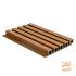 NewTechWood Composiet Co-Extrusie Wand Bekleding Castellation 25 Profiel, 2,5x19,6x290 cm. Red Cedar