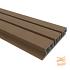 NewTechWood Composiet Co-Extrusie Wand Bekleding Castellation 50 Profiel, 2,5x19,6x290 cm. Teak  106