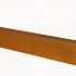 Kantopsluiting U-Profiel Gelijkzijdig Opsluitband 6cm. 220x4,6x4,6x6,4 Corten