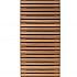 Thermovision Ayous Enkelzijdig Geschaafd Latten Paneel, Recht Horizontaal, 180x60cm.
