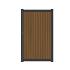 NewTechWood Co-Extrusie Composiet Deur Premium In Aluminium Frame, Verticaal Triple, 97x186cm. Teak